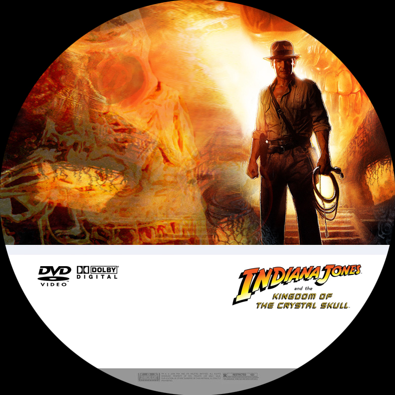 インディ ジョーンズ クリスタルスカルの王国 原題 Indiana Jones And The Kingdom Of The Crystal Skull 映画をみたらラベルを作ることにしました