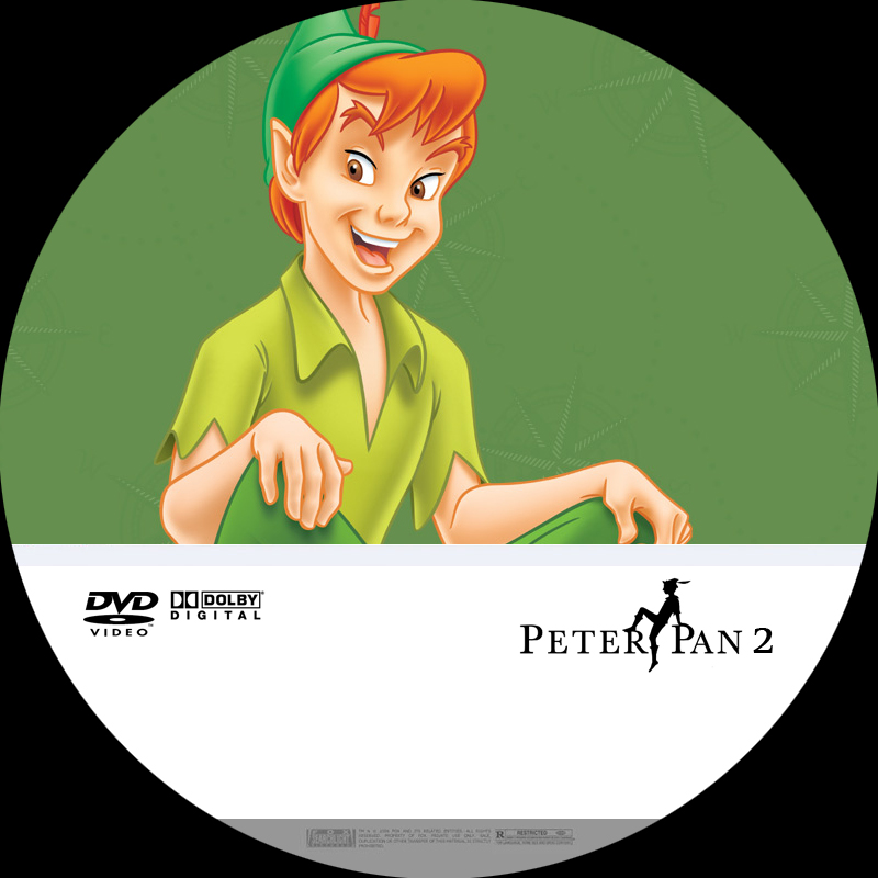 ピーターパン２ ネバーランドの秘密 原題 Peterpan2 Return To Neverland 映画をみたらラベルを作ることにしました
